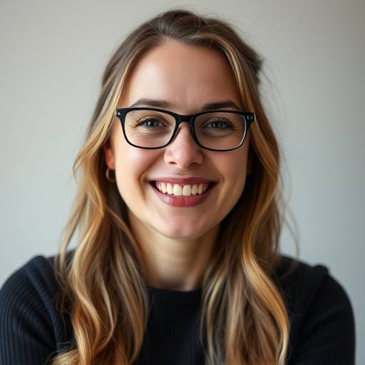 A friendly portrait of Olivia Moore, a talented associate photographer at the studio.